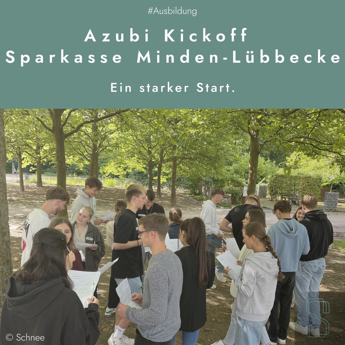 Featured image for “Azubi Kickoff: So starten die Auszubildenden der Sparkasse Minden-Lübbecke durch”